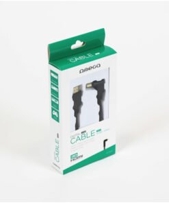 CAVO HDMI 1.4 TIPO A MASCHIO 19PIN/HDMI MASCHIO TIPO A 19PIN CON CONNETTORE ANGOLATO LUNGHEZZA 5MT OCHK54 OMEGA
