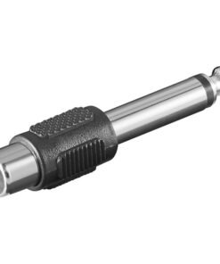 ADATTATORE AUDIO 6 3MM MONO MASCHIO A RCA FEMMINA