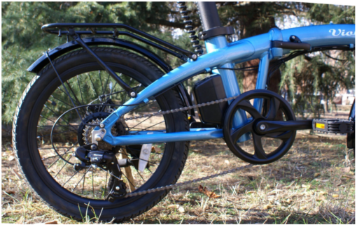 VIOLA BIKE Bicicletta pieghevole 250W 20 Pollici Pedalata assistita - immagine 9