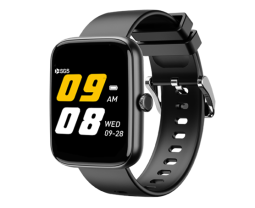 Smartwatch SGS Square TALK con Funzione Telefono - Black