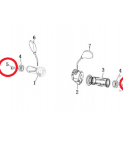 SS00018  BULLONE A CAVA ESAGONALE 6X16  DX o SX CPX /CPX PRO