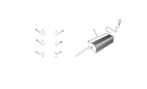 CARICABATTERIA RAPIDO 70.5V 15A CPX  SS00167 CPX /CPX PRO