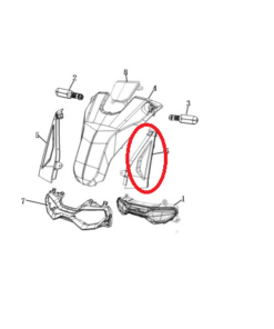 SS00490   CARENA ANTERIORE SX CPX / CPX PRO