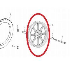 SS00259  CERCHIO ANT.TC-MAX IN LEGA
