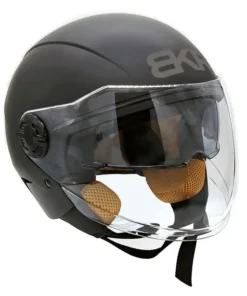 Casco Jet BKR Tre Nero