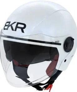 Casco Jet BKR Tre Bianco