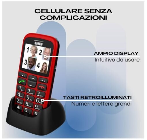 Saiet Magnum Due Quad Band Tasti e Numeri Grandi - immagine 4