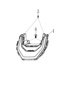 Gruppo Faro Anteriore (Headlight Assy) Codice 33100-TMG-A000