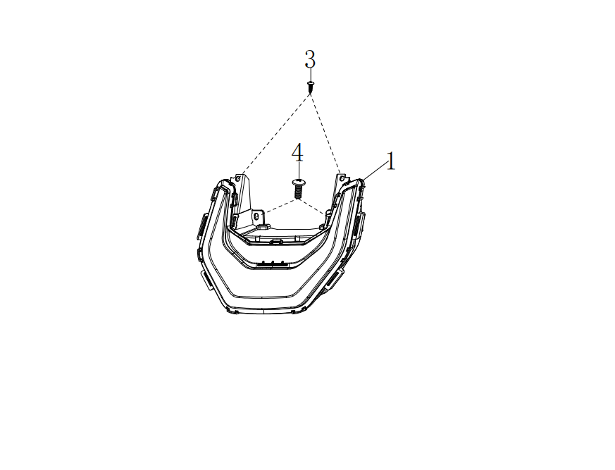Gruppo Faro Anteriore (Headlight Assy) Codice 33100-TMG-A000