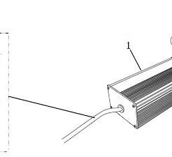 Caricabatterie Originale Super Soco 60V 4A - Presa Tonda  Cod. 35300-QSM-A52