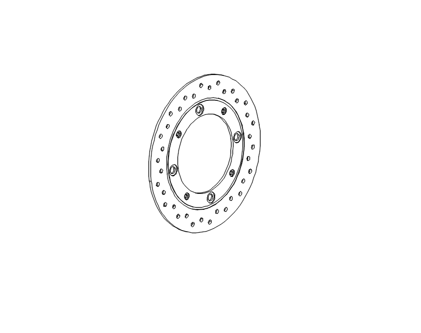45251-TBG-E100-M1 - DISCO FRENO ANTERIORE