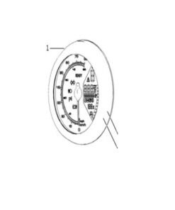 Gruppo tachimetro / cruscotto digitale originale 37200-QSM-F01